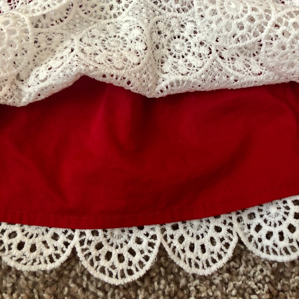 Genuine Kids by OshKosh Baby Girl Dress White Lace - Picture 4 of 7